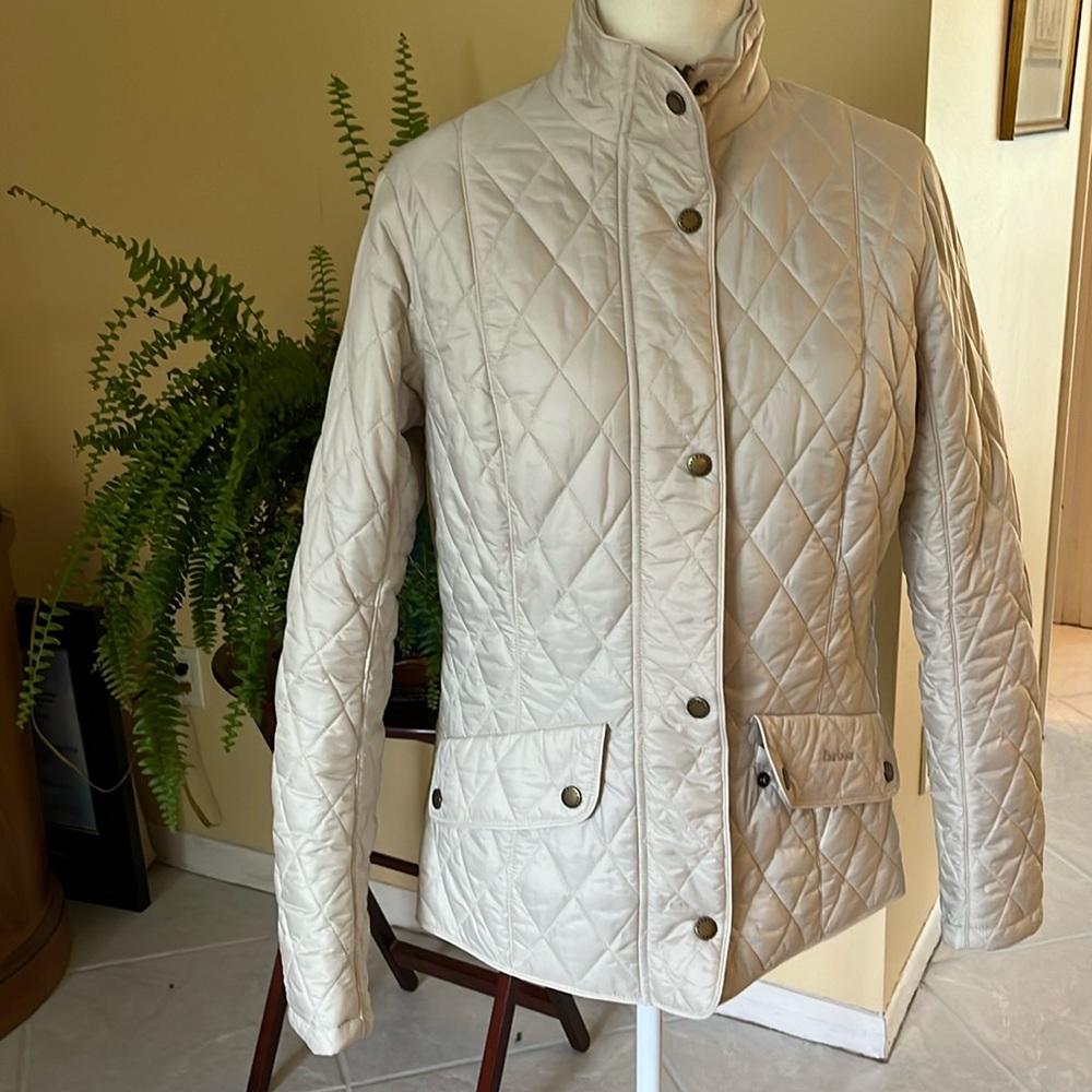 Barbour Flyweight Cavalry jacket size 12 US 16 UK.